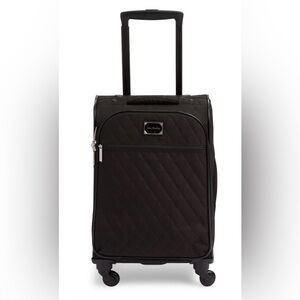Vera Bradley Black Quilted Large Luggage Bag